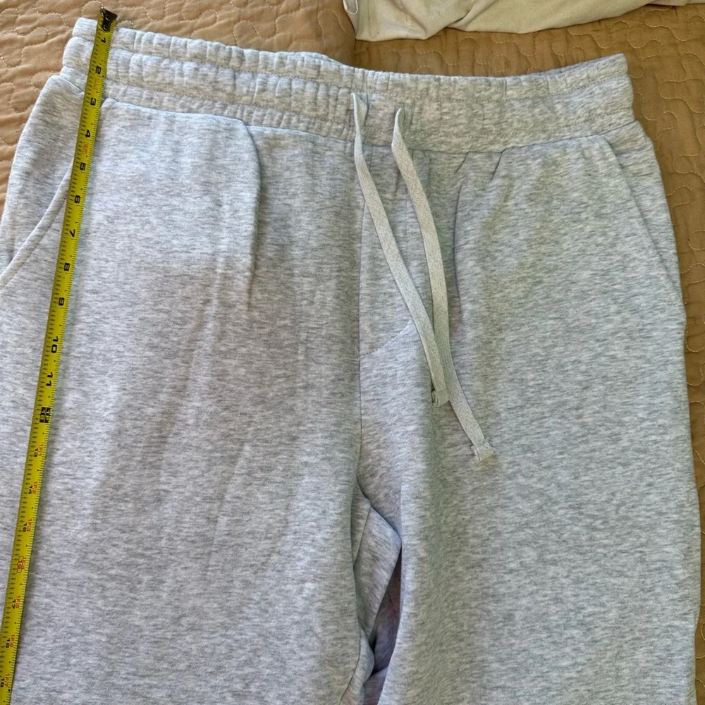 Men's Baggy Sweatpants Wide Leg Loose Workout Athletic Pants with Pockets <306>